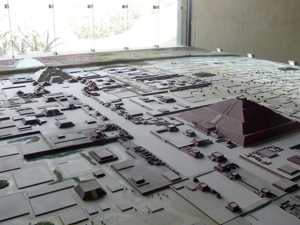 reconstitution de Teotihuacán reconstitution de Teotihuacán