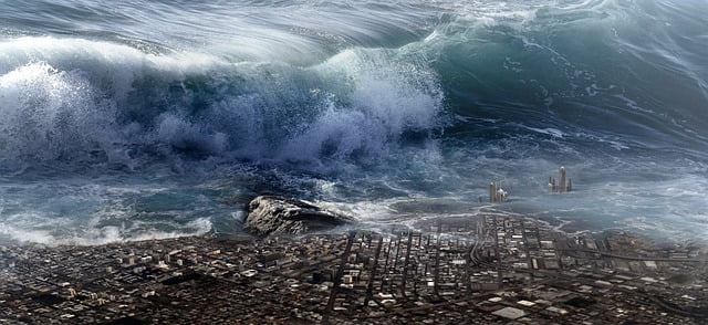 La collision d'un astéroïde sur la Terre peut créer un tsunami La collision d'un astéroïde sur la Terre peut créer un tsunami