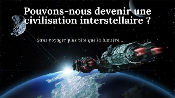 Voyage interstellaire illustration