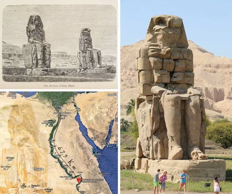 colosse-memnon Colosse de Memnon